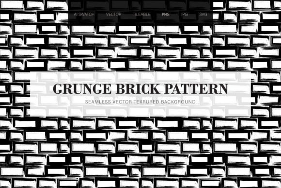 Grunge Brick Seamless Pattern: Graphics & Patterns