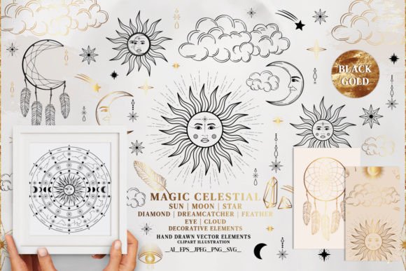 Magic Collection SVG Graphics for Crafts & Branding