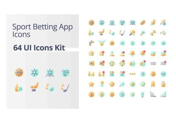 Sport Betting Online Icons Kit