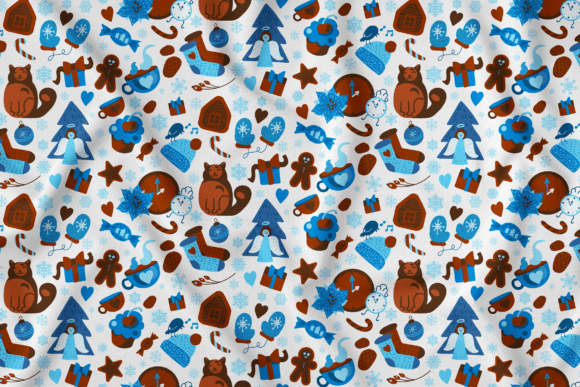Winter Christmas Pattern: Graphics & Patterns for Festive Branding